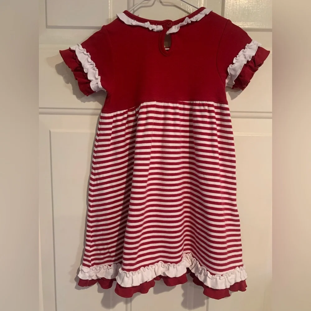 Tara Collection Alabama Crimson Tide Little Girls Short Sleeve Dress Size 2 - Picture 8 of 11